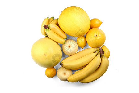 静生摄影食品柑桔柚子静物黄色柠檬剧照香橼水果热带背景图片