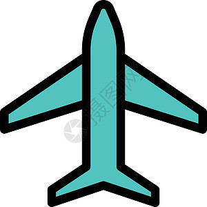 飞机插图航空旅行白色天空喷射旅游乘客运输航班背景图片