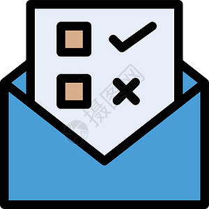民意调查垃圾邮件插图日程木板互联网笔记邮件商业报告电子邮件背景图片