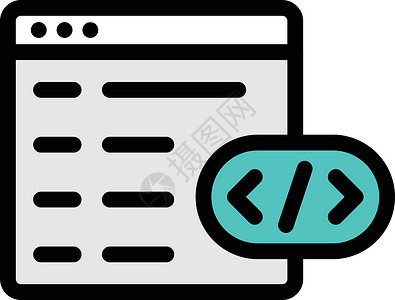 代码编码技术插图代码网页界面浏览器编程网站互联网脚本背景图片