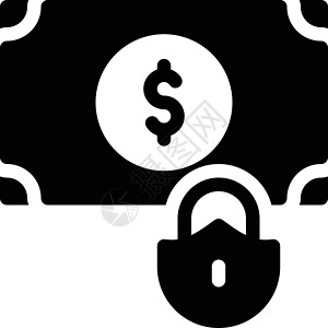 摩托车锁美元财富经济安全价格银行利润现金银行业金融商业设计图片