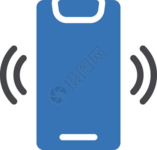 手机电话邮资帮助插图互联网白色网络技术上网蓝色信号背景图片