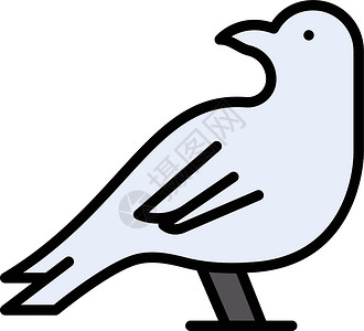 麻雀黑色动物群鸽子插图艺术卡通片翅膀动物园野生动物航班背景图片