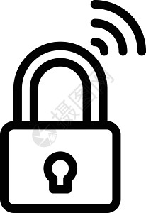 无线定位网络网站锁定互联网技术插图密码信号上网安全背景图片