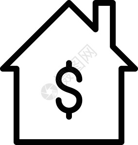 美元房合同商业销售服务建筑工具住宅账单公寓房子背景图片