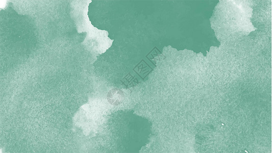 纹理背景和 web 横幅设计的绿色水彩背景晴天天气小册子墙纸绘画艺术插图海报墨水刷子背景图片