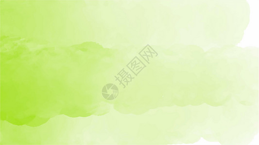 绿色宣传单纹理背景和 web 横幅设计的绿色水彩背景日光传单气候海报创造力小册子墨水艺术插图墙纸插画