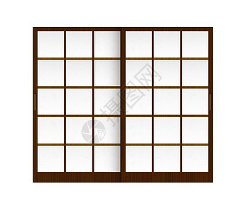 Shoji 日本传统门窗矢量它制作图案墙纸文化窗框榻榻米寺庙窗户家具商事房间框架背景图片