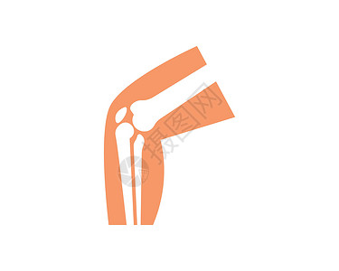 松菇膝关节骨标志矢量图制作图案插图外科疾病滑膜治疗骨头按摩x射线关节x光插画