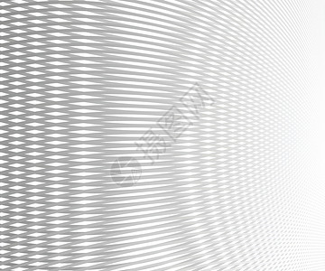 抽象扭曲的对角线条纹背景 矢量弯曲扭曲的线纹理 全新的商业设计风格白色纺织品曲线艺术黑色插图水平装饰品织物光学插画