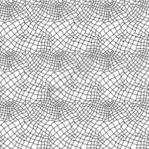 素材网素描黑人和白人背景摘要无缝模式 矢量说明催眠素描钻石圆圈螺旋长方形织物魔法漩涡白色插画