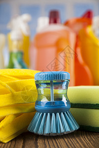 各种清洁用品 设备背景以及各类清洁品消毒剂服务塑料消毒橡皮商品洗手间卫生化学品家务刷子高清图片素材