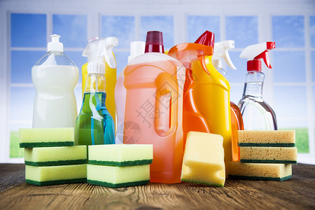 各种清洁用品 设备背景以及各类清洁品服务橡皮手套洗涤剂产品洗手间洗涤塑料工具海绵桶高清图片素材
