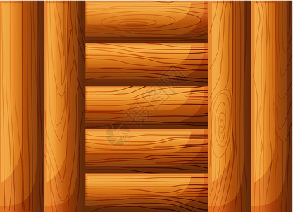 木质笔筒边框一张木桌的顶视图家具柱子表格双方边框边缘鸟眼台面天线角落插画