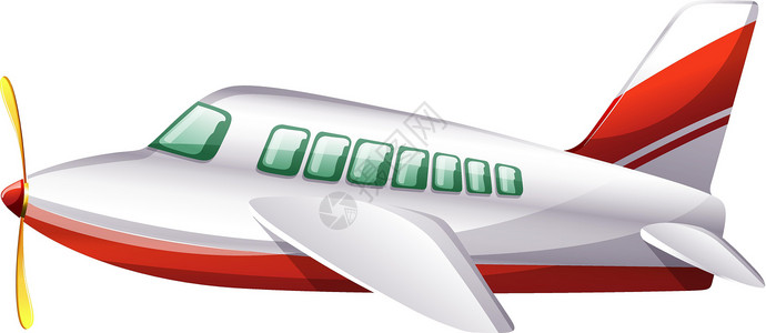 超音速飞机一个计划压缩机飞机发动机翼飞机颠簸涡轮机天线螺旋桨音速飞行插画