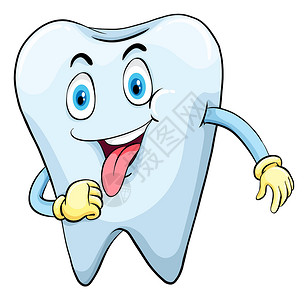 牙齿动画爱吃甜食的人牙齿密度空腔胚层牙科动画舌头搪瓷表情牙医插画