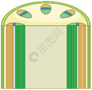 植物维管组织系统的组成部分科学运输环境艺术卡通片解剖学图表病理夹子生活插画