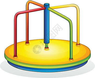 游乐设备卡通片孩子们锻炼酒吧金属旋转公园活动乐趣运动背景图片