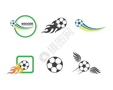 足球图标图 vecto竞技场团体标识冠军竞赛运动俱乐部联盟学院横幅背景图片
