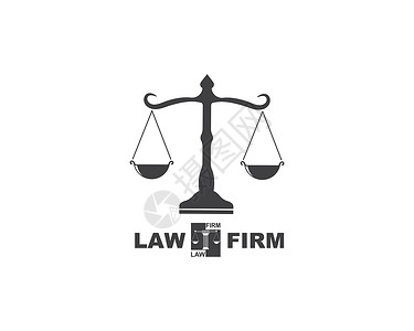 法院标志律师标志矢量模板设计平衡立法办公室创造力惩罚公司法庭法官标识犯罪插画