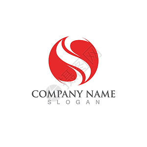 商业企业 S 字母日志互联网字体身份工作室品牌机构推广金融正方形公司背景图片