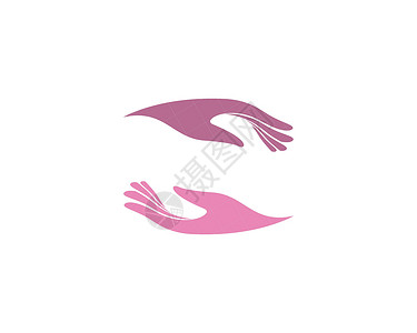 湿女性手部它制作图案手部护理矢量图标帮助友谊信息女性收藏互联网拇指机构团队图表插画