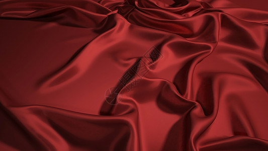 抽象的红色丝绸背景 红色纺织豪华抽象壁纸海浪紫色天鹅绒材料黑色纺织品织物波浪状布料金子背景图片