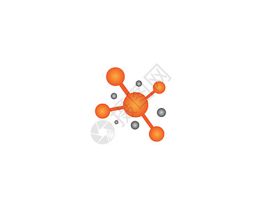 分子矢量 ico粒子插图原子医疗化学家科学白色细胞遗传学数据背景图片