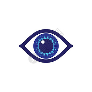 眼睛矢量 ico插图药品圆圈白色手表眼球镜片商业背景图片