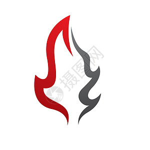 消防标志图片营火活力篝火力量插图火焰火炬烧伤商业创造力背景图片