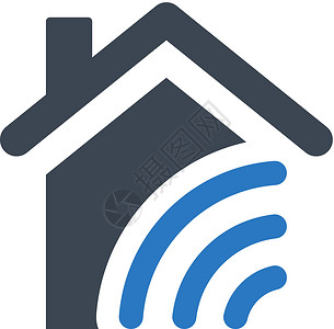 无线家庭控制 ico互联网安全插图背景图片