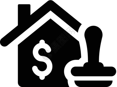 按揭贷款 ico插图理财抵押家庭背景图片