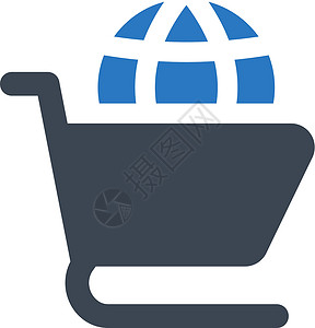 在线购物 ico电子商务插图商业背景图片