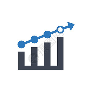 增长报告 ico图表数据统计利润背景图片