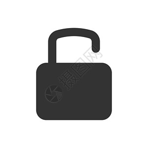 打开锁 ico抵押隐私安全背景图片