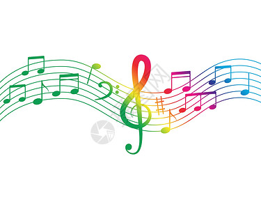 音乐笔记图标 Vecto艺术创造力插图低音公司商业标识按钮扬声器旋律背景图片