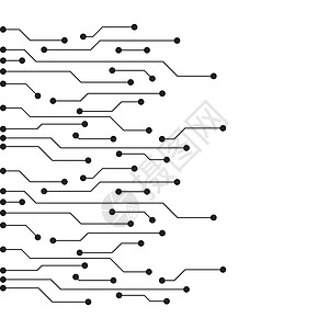 电路图设计矢量符号日志电路电脑概念工程处理器芯片技术艺术科学插图背景图片