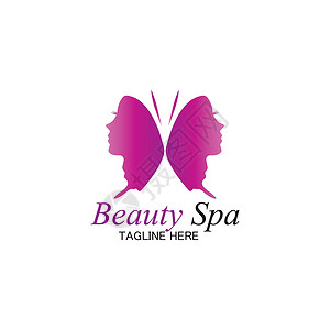 美容 spa 标志设计模板vecto金子叶子精品酒店瑜伽美丽药品女孩女士化妆品背景图片