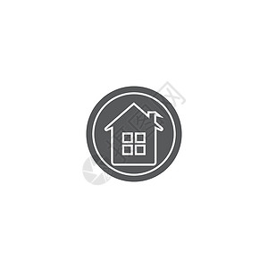 首页矢量图标插画设计模板主页财产房子商业插图按钮建造小屋互联网建筑背景图片