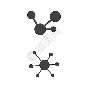 分子矢量图解设计药品遗传学胶原实验室原子化学品标识科学细胞插图背景图片