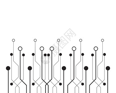 电路标志模板矢量 ico电子产品工程商业互联网网络数据白色插图科学概念背景图片