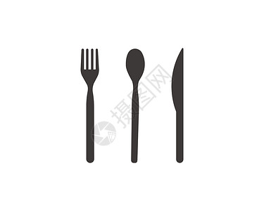 咖啡馆或餐馆的抽象标志桌子正方形餐饮厨房餐厅午餐团体菜单用餐咖啡店背景图片