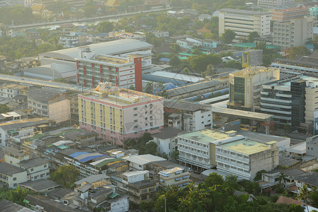 Bangkok住宅城市建筑背景图片