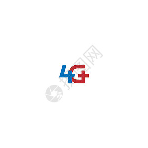 它制作图案 4G LTE 徽标图标创造力商业技术数据电脑按钮药片网络信号白色背景图片