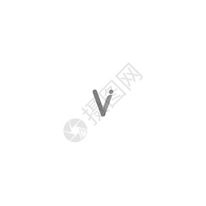 字母 V 标志设计概念黑色品牌卡片艺术插图互联网创造力公司网络推广背景图片