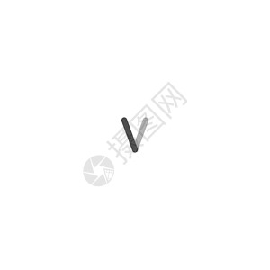 字母 V 标志设计概念卡片字体网络推广标签身份艺术品牌互联网公司背景图片