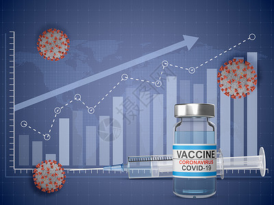 注射器疫苗和石墨烯小瓶实验室信息危机玻璃疾病药品传染研究感染背景图片