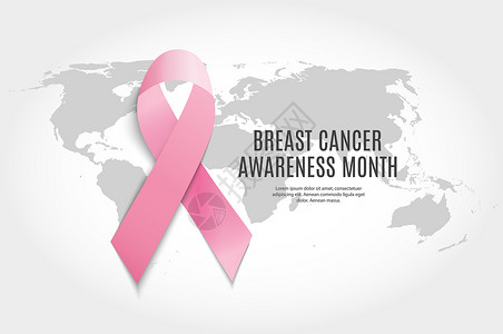 消防宣传月乳腺癌宣传月粉红丝带背景 矢量图案制作帮助组织胸部医疗生存药品插图徽章疾病生活背景
