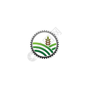 tree农业 Logo Tree 叶子矢量标志设计插图标签网络商业公司食物太阳花园环境土地插画