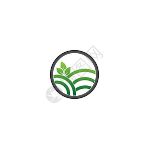 农业 Logo Tree 叶子矢量标志设计植物商业农场地球土地环境生长网络生态插图背景图片